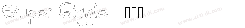 Super Giggle字体转换